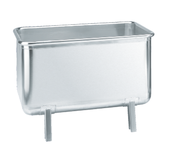Stapel-​Behälter aus Edelstahl 450 Liter