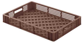 Bread crate H87, perforated sides/bottom