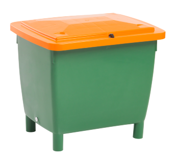 Large container 210 l, hinged lid