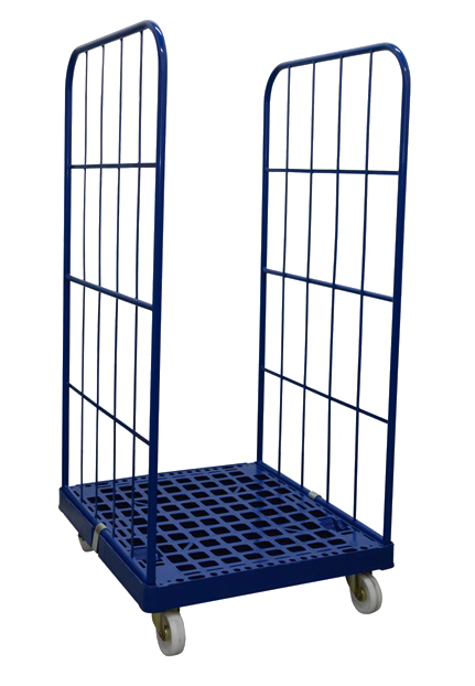 Chariot à Roulettes Galvanisé ABROLLWERK 135 Cm – Bac De Transport Robuste Pour Entrepôt, Garage, Logistique - 5