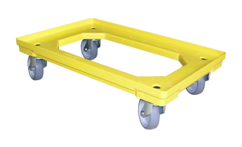 Transport Troleys with 4 rubber-​steering Rolers