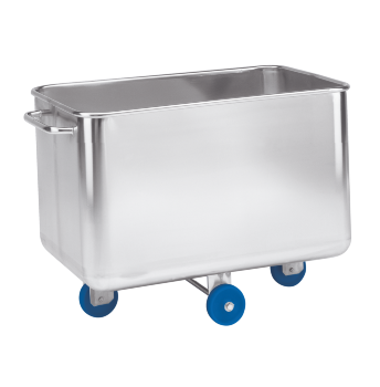 Trough Troley 450 litre with outlet
