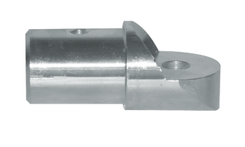 Counterpart for meat rail end plug