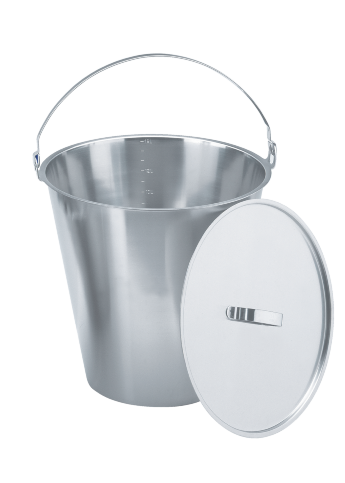 Stainless steel bucket 15 l