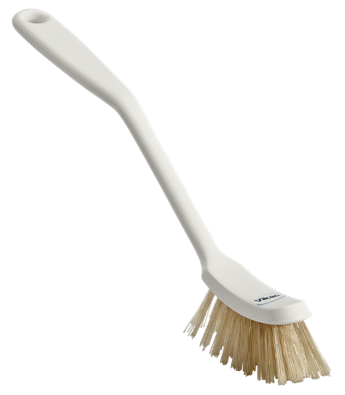 Brush with heat resistant filaments, 290 mm, Hard, White