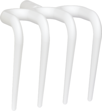 Hygiene Rake, 205 mm, White