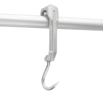 Aluminium dollyng frame with stainless steel hook