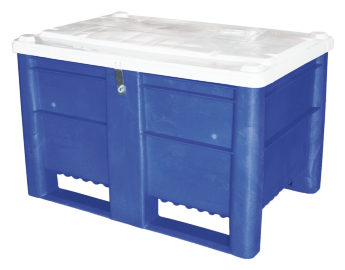 Dolav Big box 500 l, with hinged lid, lockable