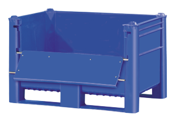 Dolav large container 500 l, with folding removal opening
