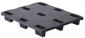 EG3 Lightweight Plastic Pallet, closed, 9 Feet