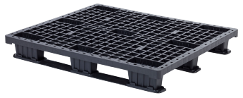 EO3 Lightweight Plastic Pallet, 3 Runners