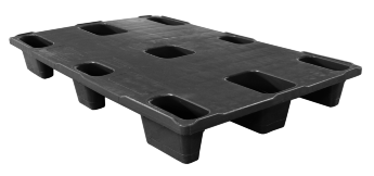 EQ3 Lightweight Plastic Pallet HQ CD, 9 Feet