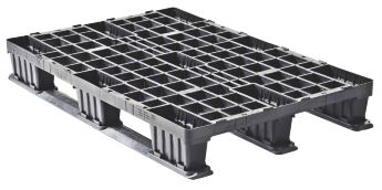 EOC Lightwight Plastic Export Pallet, 3 runners