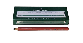 FABER CASTELL Fleischzeichenstifte Nr. 698, BRAUN