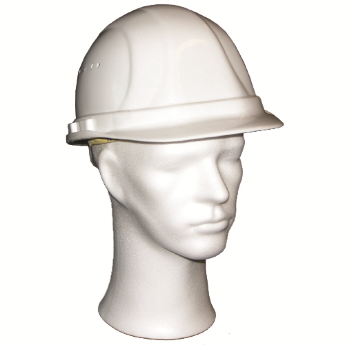 Safety helmet, white