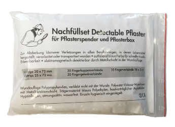 Nachfüllset für Pflasterspender