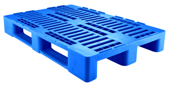 H1 Hygienic Plastic Pallet, 3 Runners