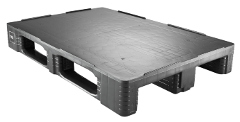 TC1 ECO Hygienic Plastic Pallet, 3 Runners