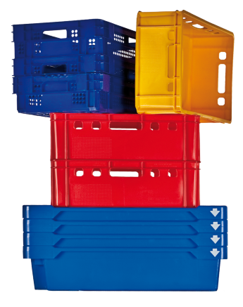 Plastic crates