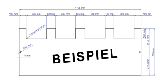 Schneidplatten aus PE500