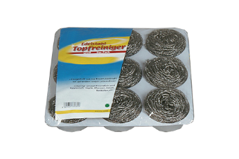 Stainless steel cleaning sponges, 40 gr.