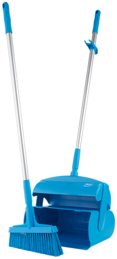Dustpan set, closable with broom, 370 mm