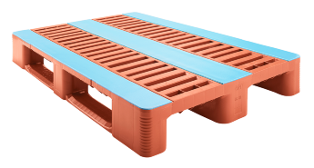 CR1 Heavy Duty Plastic Pallet, 3 Runners