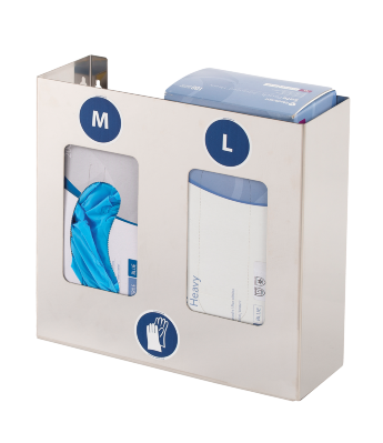 Dispenser for 2 Boxes disposable gloves