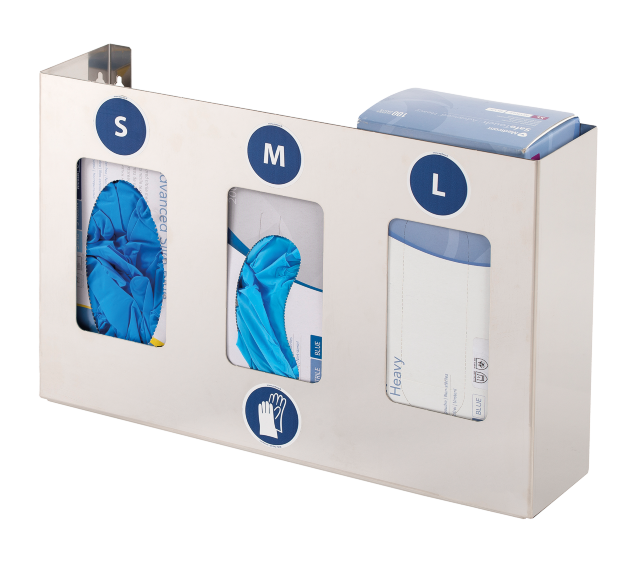 Dispenser for 3 boxes disposable gloves
