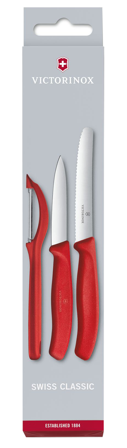 Victorinox Fibrox Gemüsemesser-Set 3-Teilig