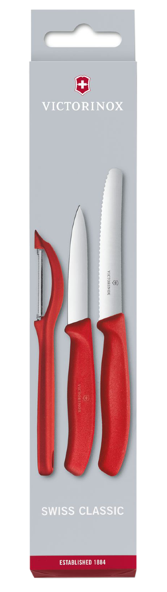 Fibrox Vegetable knife set, 3 pieces