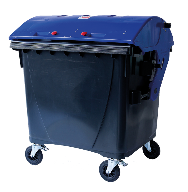 Large waste container 1,100l - plastic