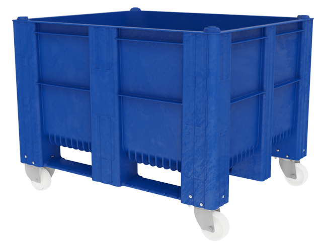 Dolav ACE Pallet box 610 litres with 4 wheels