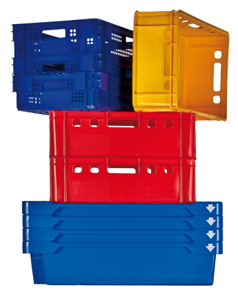 Plastic crates