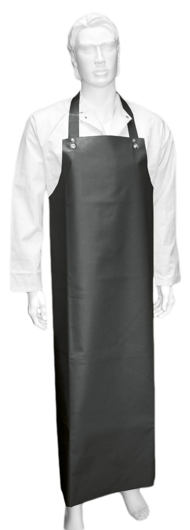 butcher apron heavy  - BLACK