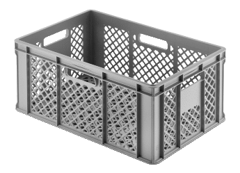Containers for cooked sausage 598 x 398 x 265 mm