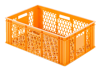 Copy of Copy of Bread crate H99, perforated sides/bottom