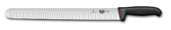 Fibrox Dual Grip Schinkenmesser, Kullenschliff, 36 cm