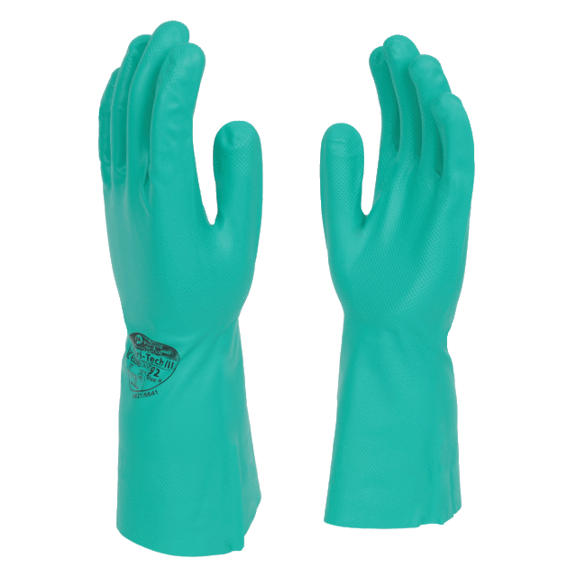 Chemiehandschuh Nitril-Tech III - GRÜN