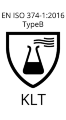 ENISO374-1:2016+TypB KLT