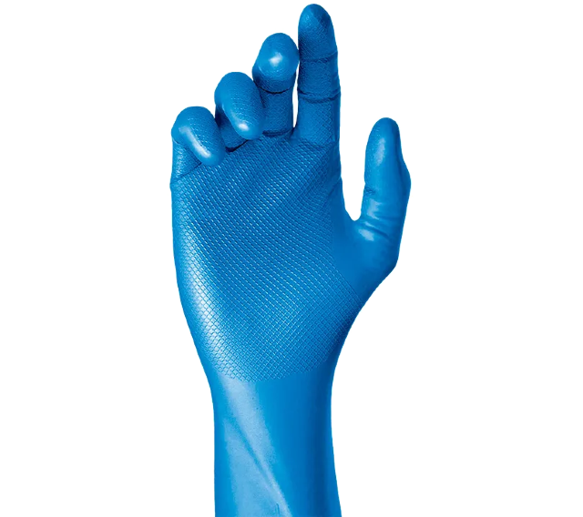 Nitrilhandschuh Grippaz 590 BL