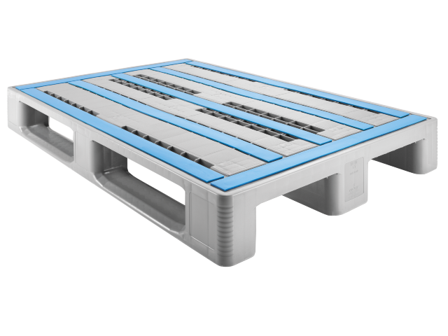 Copy of H1 ECO Universal use Plastic Euro Pallet 1.200 x 800 mm, 3 Runners