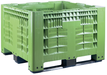 Großraumbehälter XMS 700l, offen, grün