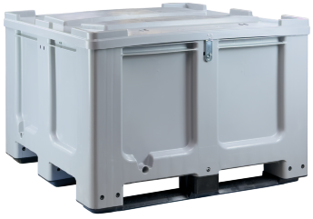 Boks paleta 610 l s poklopcem na šarkama