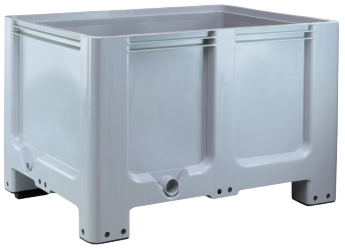 RUMPL Basic Palettenbox 520 Liter, 4 Füße