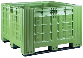 Large capacity container X 700l, open, green