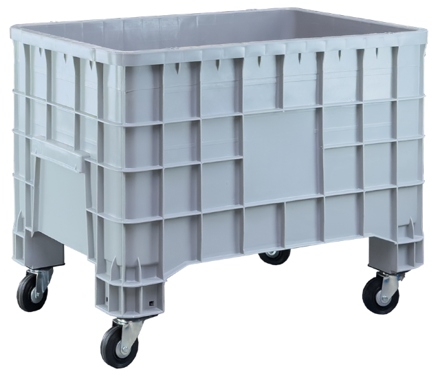Großbehälter 280 l, auf 4 Lenkrollen