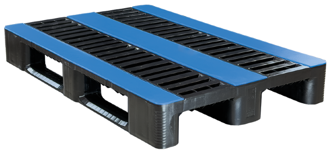 CR1-ECO Schwerlastpalette | 1.200 x 800 mm | 3 Kufen