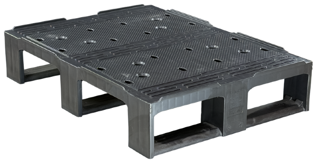 D2 Half-Pallet | 800 x 600 mm | 3 runners
