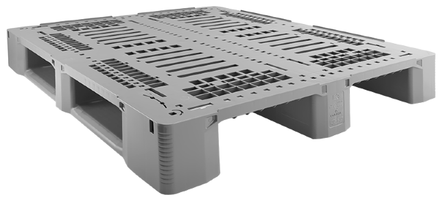 E3-6VP Schwerlastpalette | 1.200 x 1.000 mm | 3 Kufen
